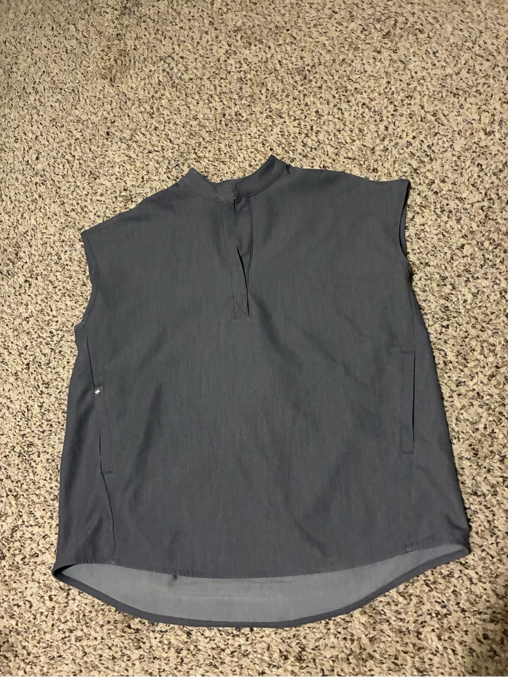 Graphite Figs Scrub Top